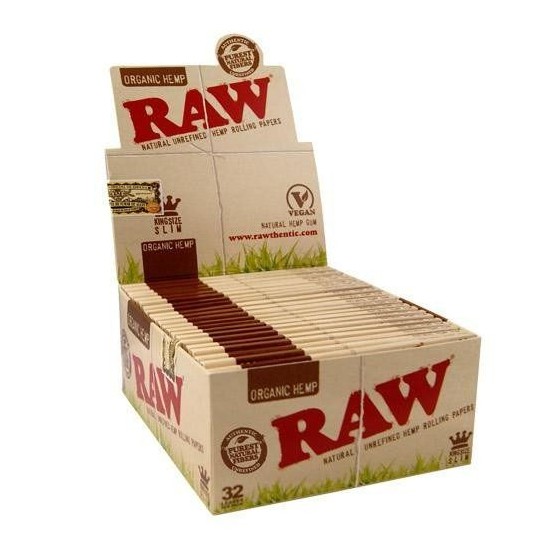 Organic Slim, 32 Hojas/Librillo (Caja 50 Librillos)(RAW)