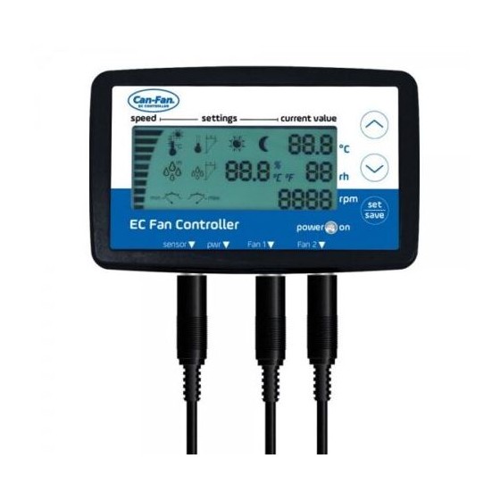 CONTROLADOR LCD PARA EXTRACTORES EC (CAN FAN)