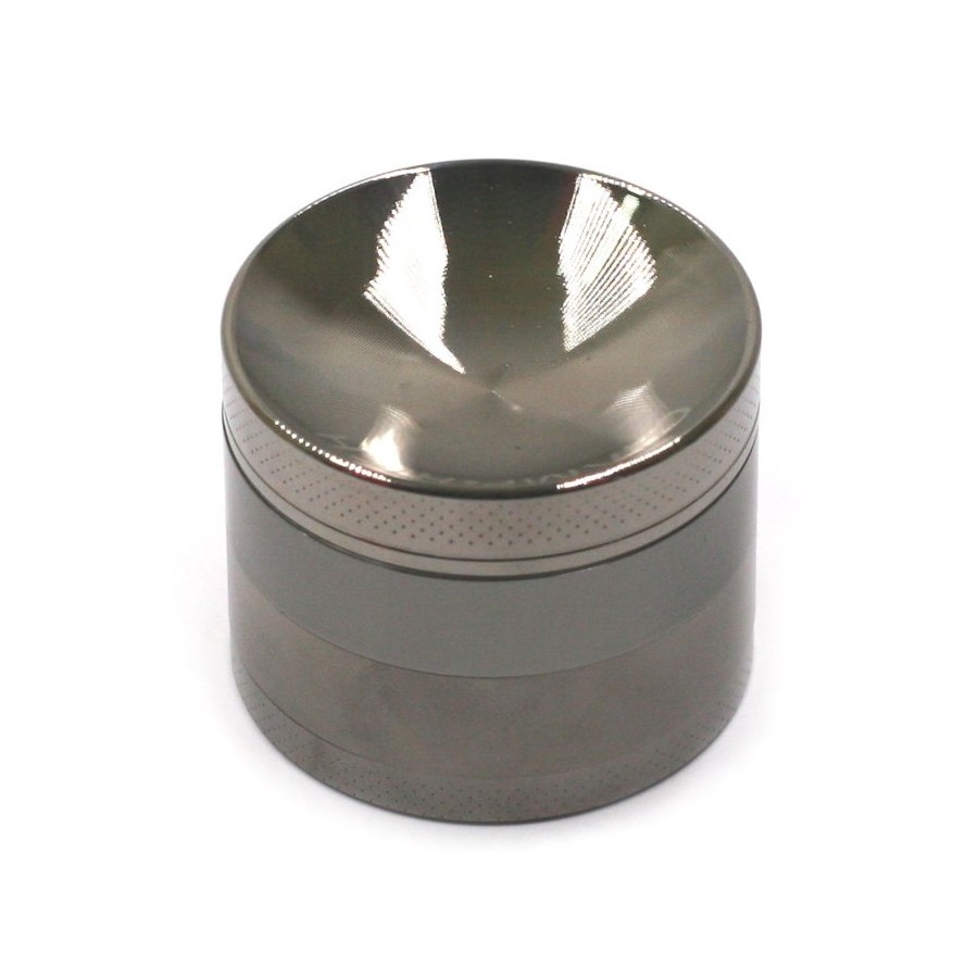 Grinder Polinizador Metal Curved GRIS ORO 50 mm