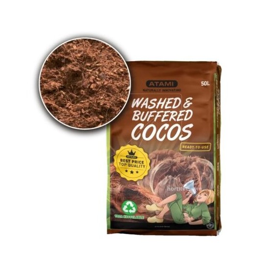 WASHED & BUFFERED COCOS 50L...